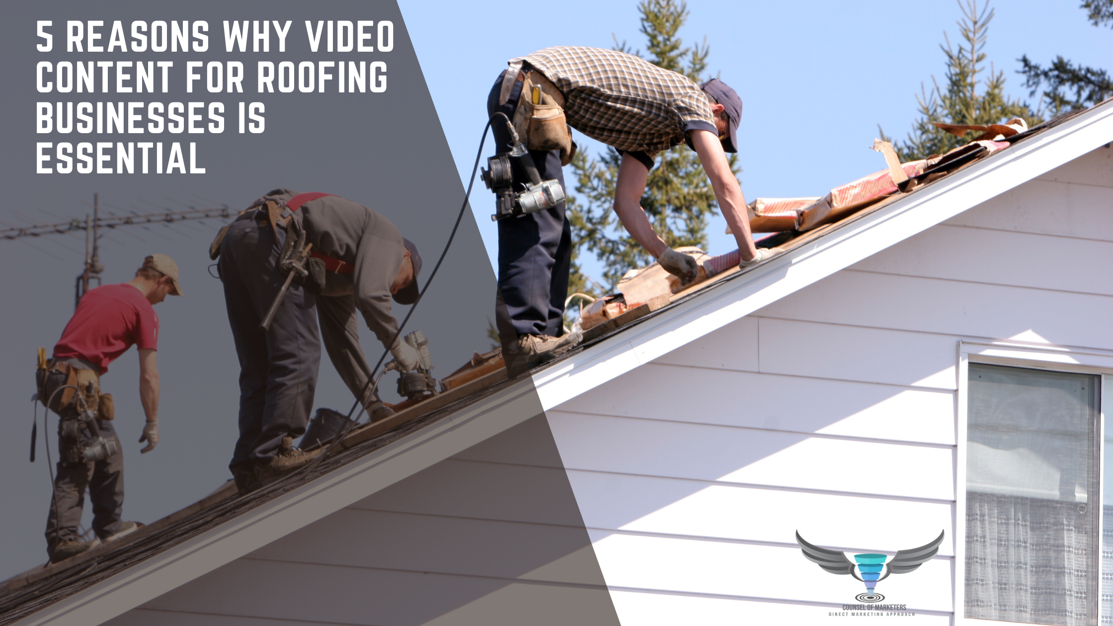 5 Reasons Why Video Content For Roofing Businesses Is Essential